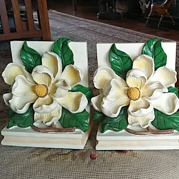 Other - Stunning Magnolia book ends. Nice!